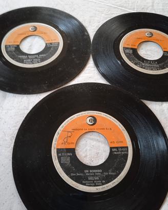 N°3 45 giri. Bobby Solo e Milva. anni 60. Ricordi 