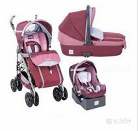 Passeggino TRIO INGLESINA ZIPPY col. Malva