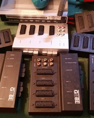 Prese a scart multiple e cavi di alimentazione