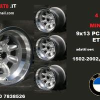 Cerchi minilite 9x13 4x100 et-12 bmw