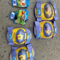 Ginocchiere e guantini per bimbi