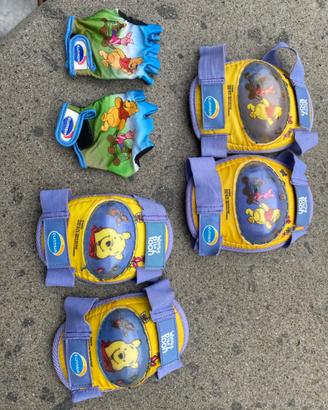Ginocchiere e guantini per bimbi