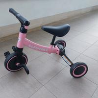 TRICICLO BICI 5 in 1 (con e senza pedali)
