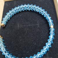 bracciale Swarovski oro 750 e cristalli