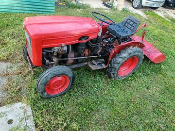 Trattore Pasquali 18 CV Diesel Fresa 80cm + Estirp