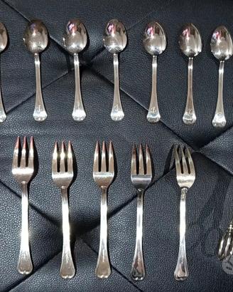 Set posate vintage per dolce/dessert Silver Plated