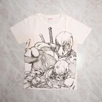 Marvel Deadpool Maglietta T-Shirt Mezze Maniche S