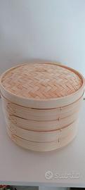 Vaporiera bamboo