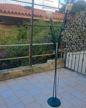 Lampada in ferro battuto 