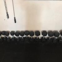 Manubri esagonali gommati