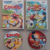 Cocoto kart racer 2 + Academy of champions wii