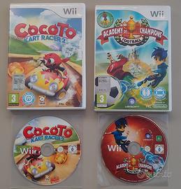 Cocoto kart racer 2 + Academy of champions wii