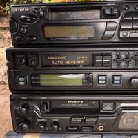 Auto radio d'epoca funzionanti 3 pezzi