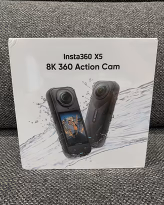 Insta360 X5 – Nuova, Sigillata|Garanzia ufficiale