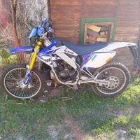 Honda HM 50 2017 blu enduro + kit motard