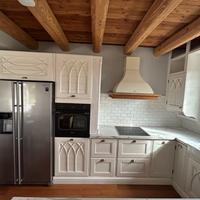 Cucina classica in legno – usata ma funzionale