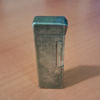 Accendino Colibrì vintage inglese placc. argento