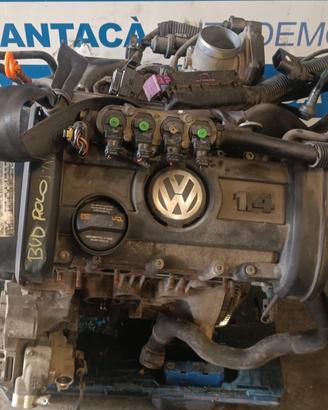 motore usato vw polo 1.4 benzina 80kw BUD