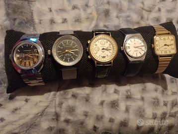 Lotto orologi meccanici funzionanti, orologio '70