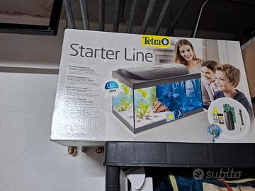 acquario tetra con mobiletto