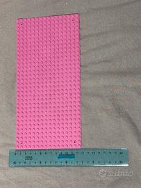 2 Piastre Base Rosa 16x32 Compatibili LEGO