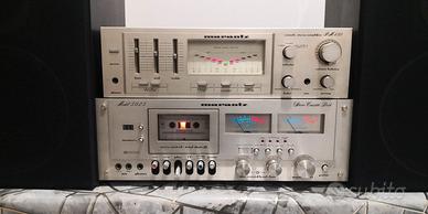 Marantz Amplificatore + Piastra + Casse