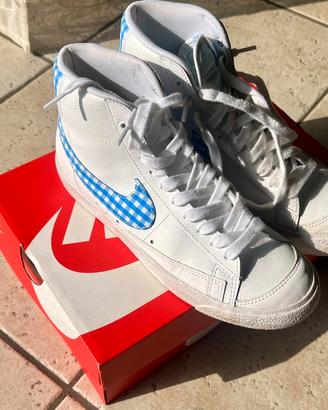 Nike Blazer Mid ‘77 “Blue Gingham” - 38.5