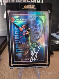 Jalen Brunson x Tyson Beck on card auto 