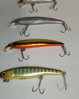 Artificiali nuovi minnow misti