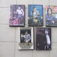 Lotto 5 dvd Michael Jackson originali