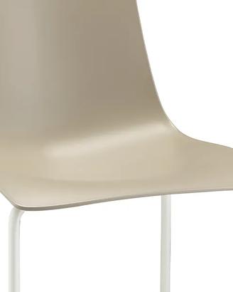 SGABELLO S-CAB ZEBRA TELAIO VERNICIATO h65/80