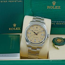 ROLEX OYSTER PERPETUAL 134300 BEIGE 08/26MAI USATO