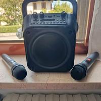 Cassa bluetooth karaoke