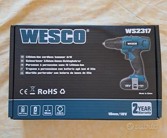 Trapano a percussione a batteria 18V