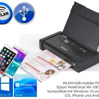 stampante Epson wf 100 portatile wireless