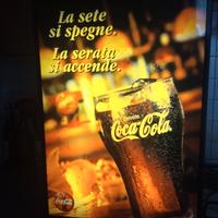 Insegna Coca cola