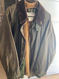 Barbour Bedale giacca verde vintage