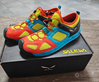 Scarpe salewa jr swift 37 - cactus/red