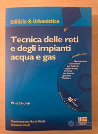 Libro "Tecnica delle reti ed impianti acqua e gas"