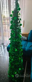 Albero di Natale artificiale pieghevole a tendina