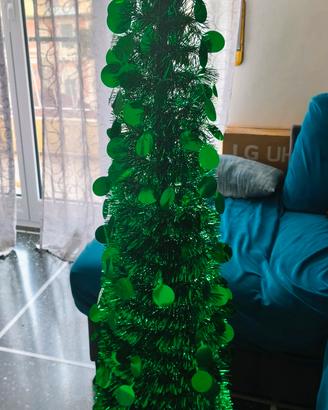 Albero di Natale artificiale pieghevole a tendina