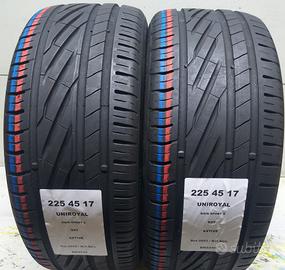 2 GOMME 225 45 17 UNIROYAL BR2249