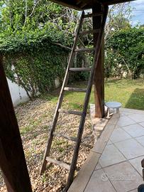 Scala rustica vintage legno