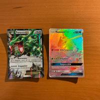 Coppia Rayquaza pokemon