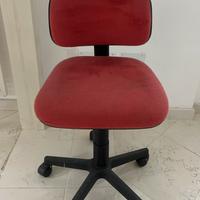 Sedia da ufficio con ruote