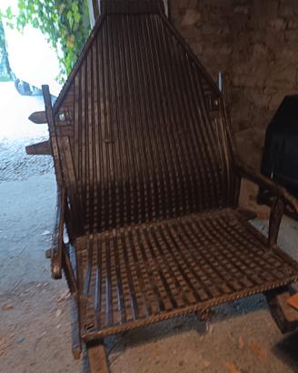 Trono originario del Madagascar