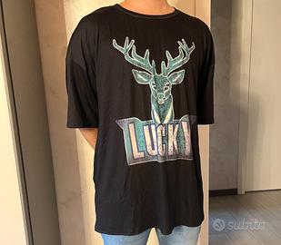 maglietta t shirt oversize uomo