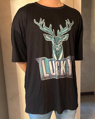 maglietta t shirt oversize uomo