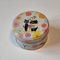 Té giapponese Kenrancha in scatola di latta