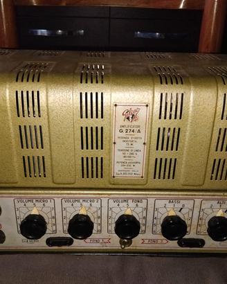 Amplificatore Valvolare Geloso G.274-A – Vintage